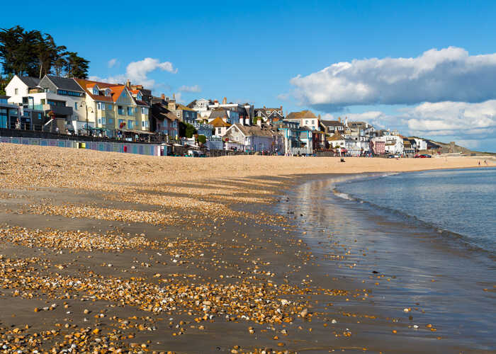 lyme regis beach