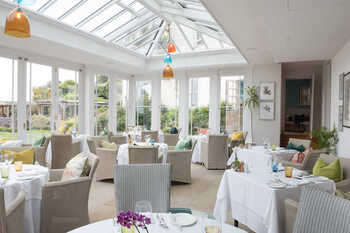 The orangery at the Alexandra Hotel & Restaurant